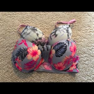 West everywhere bras VS Pink